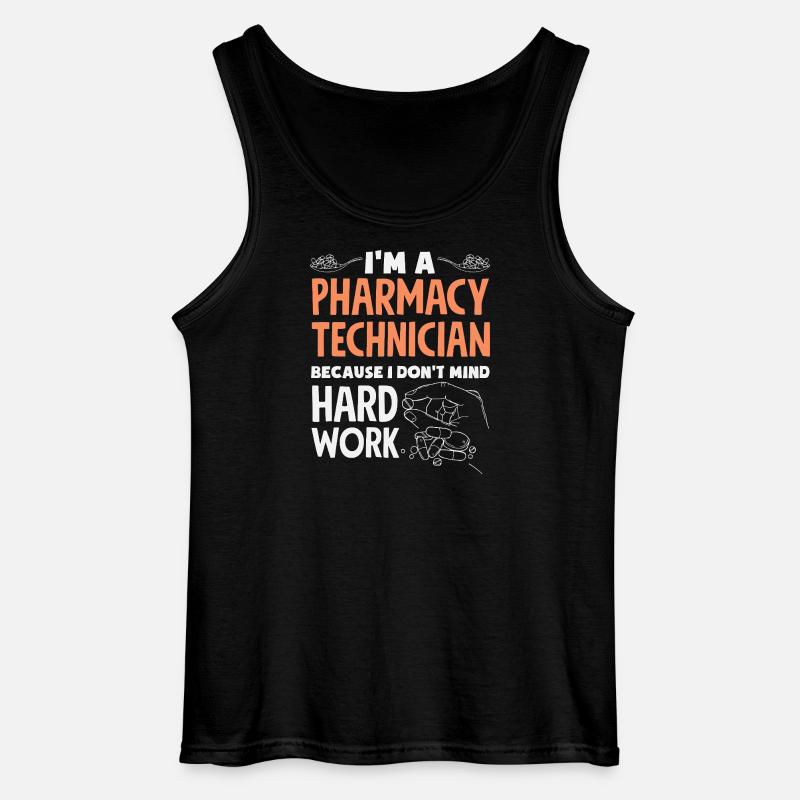 Apotheker Pharmazeutisch-technischer - Gildan Männer Tank Top - Schwarz