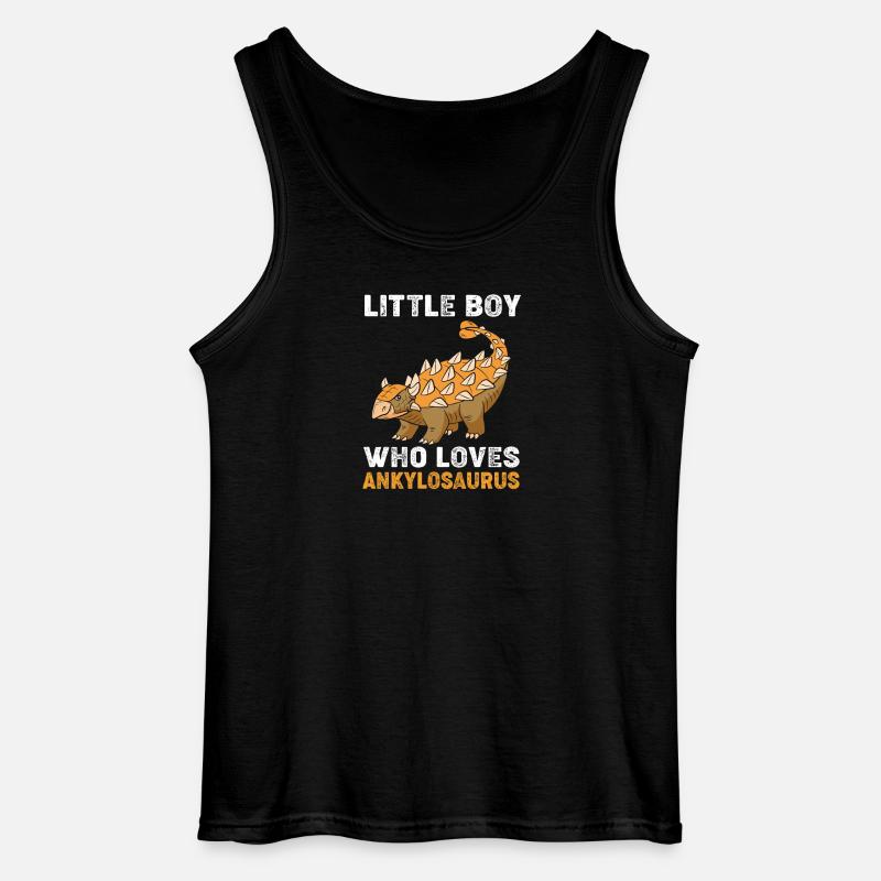 Ankylosaurus - Gildan Männer Tank Top - Schwarz