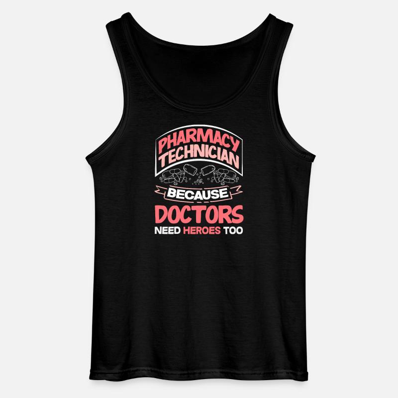 Apotheker Pharmazeutisch-technischer - Gildan Männer Tank Top - Schwarz