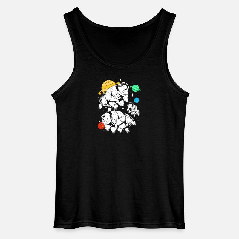 Tardigrade Tardigrades Bärtierchen Wasserbär - Gildan Männer Tank Top - Schwarz