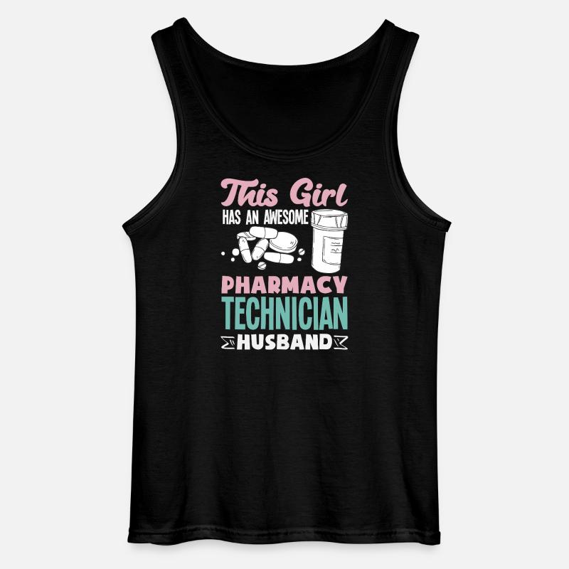 Pharmacist Pharmaceutical Technical - Gildan Men’s Tank Top - black
