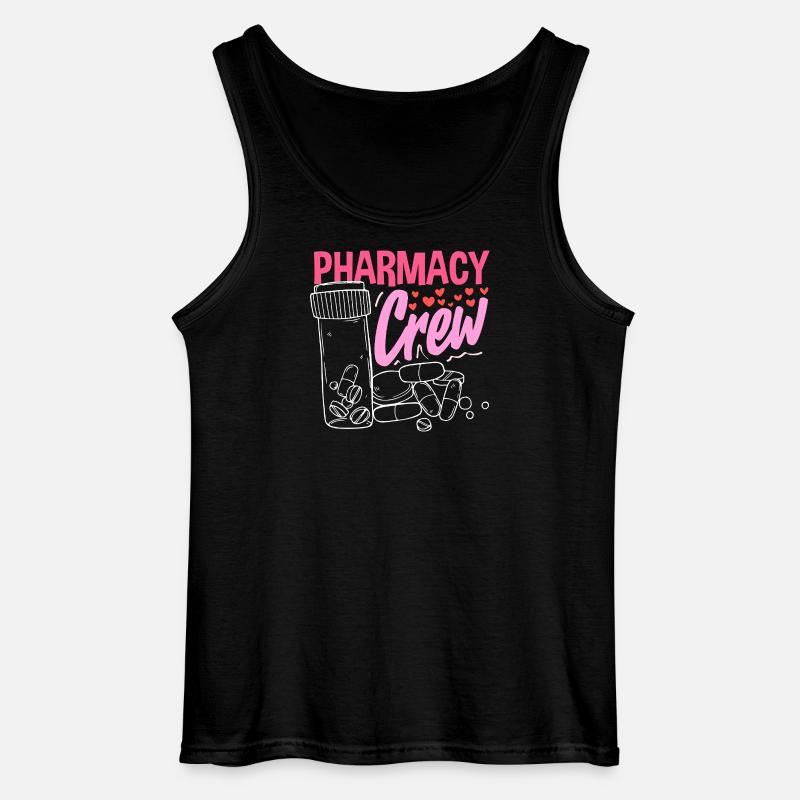 Apotheker Pharmazeutisch-technischer - Gildan Männer Tank Top - Schwarz