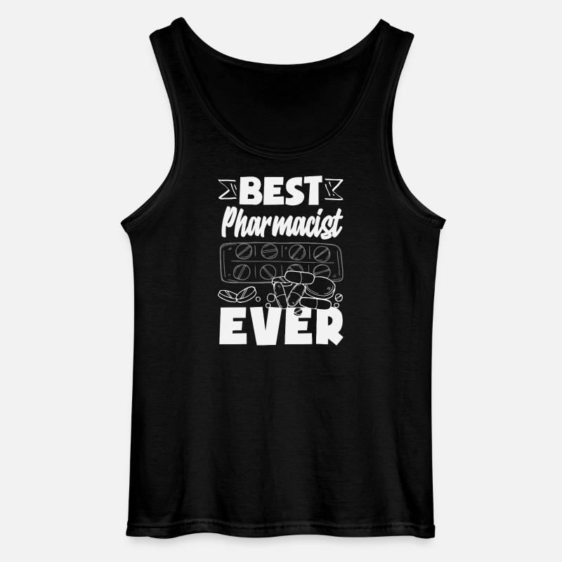 Apotheker Pharmazeutisch-technischer - Gildan Männer Tank Top - Schwarz