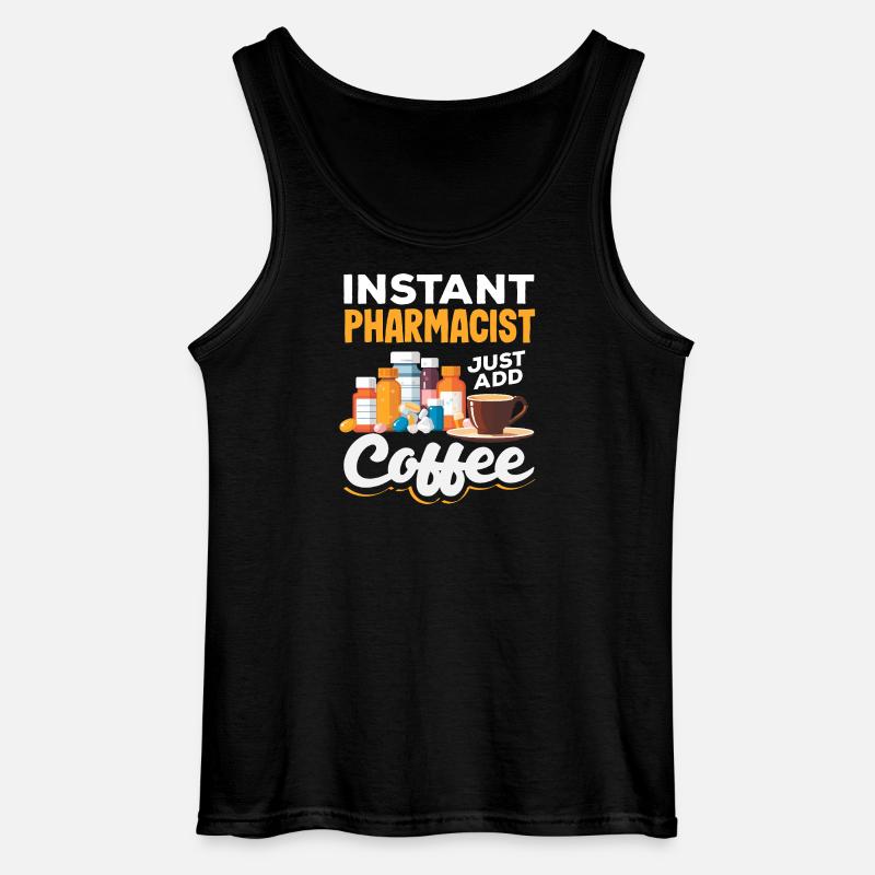 Apotheker Pharmazeutisch-technischer - Gildan Männer Tank Top - Schwarz