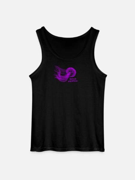Qualle - hübsch gefährlich - Gildan Men’s Tank Top - black
