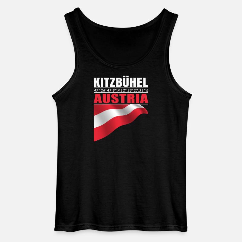 Kitzbühel - Gildan Männer Tank Top - Schwarz