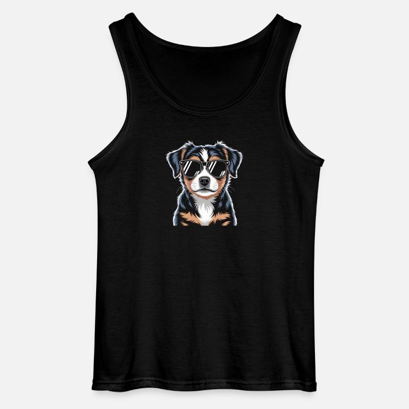 Berner Sennenhund - Gildan Männer Tank Top - Schwarz