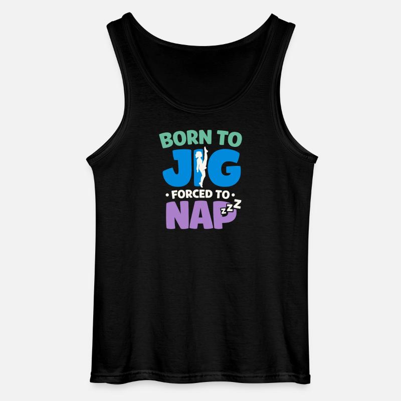 Irischer Tanz Step-dancing Celtic Fan - Gildan Männer Tank Top - Schwarz