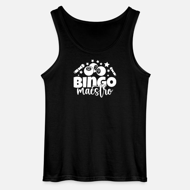 Bingo Player Maestro Bingo - Gildan Männer Tank Top - Schwarz