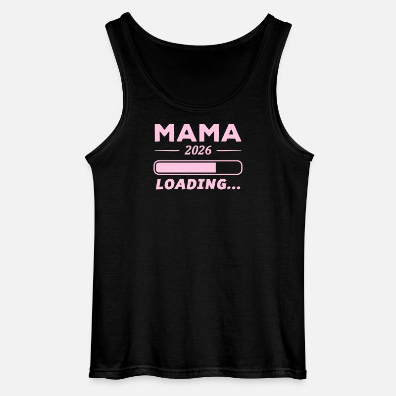 Mama 2026 Loading... - Gildan Men’s Tank Top - black