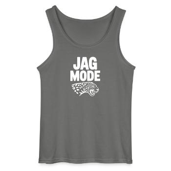 Jag Mode - Gildan Männer Tank Top - Anthrazit - Vorne - AI Model Male 185 dark (185cm)