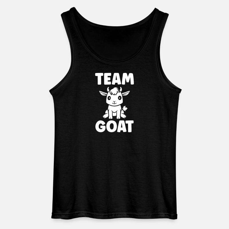 Equipe Cabri Team Goat - Gildan Men’s Tank Top - black