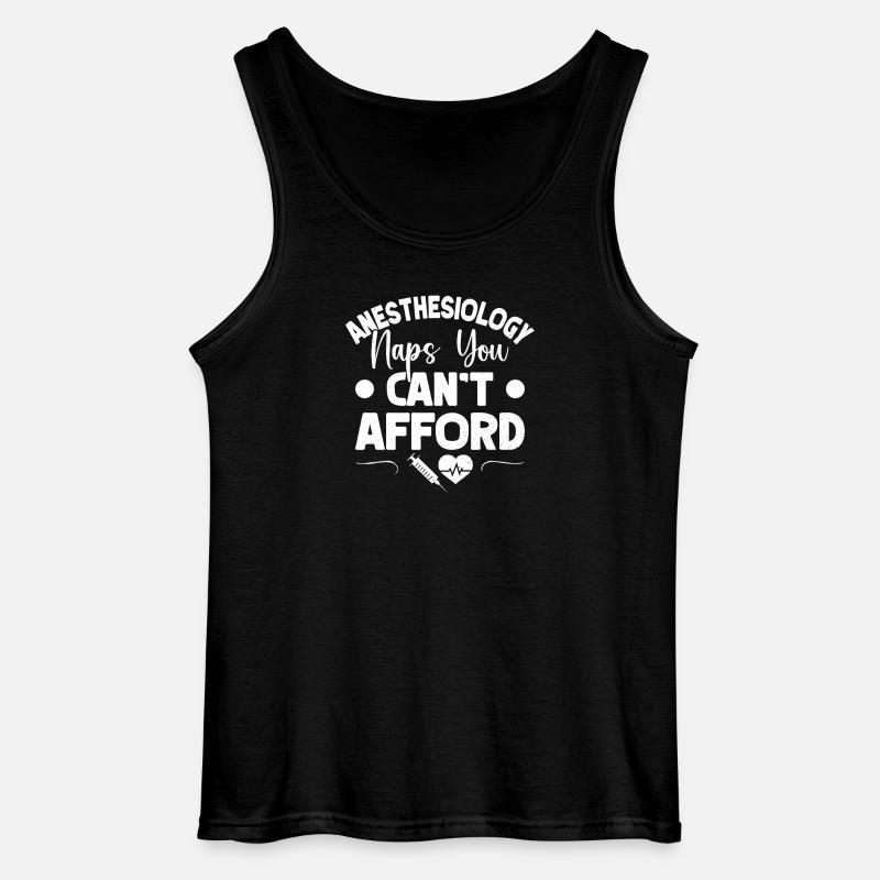 Anesthesiologist Afford Anesthesia - Gildan Männer Tank Top - Schwarz