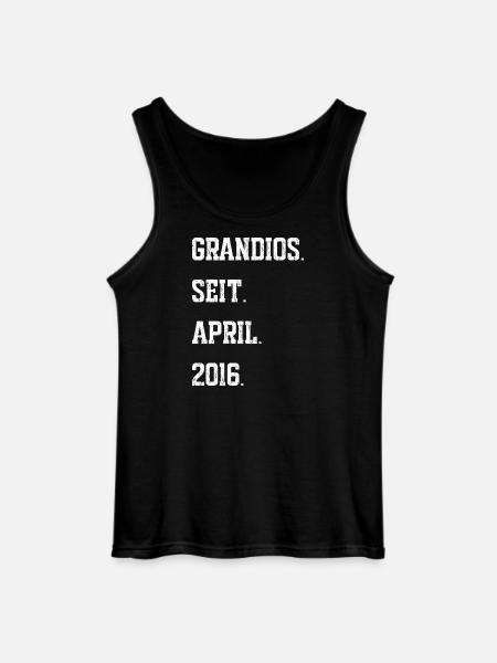Anniversaire avril 2016 - Débardeur Gildan Homme - noir