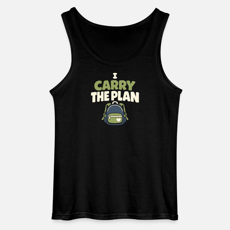 Family Provision Emergency Planner Prepper - Gildan Men’s Tank Top - black