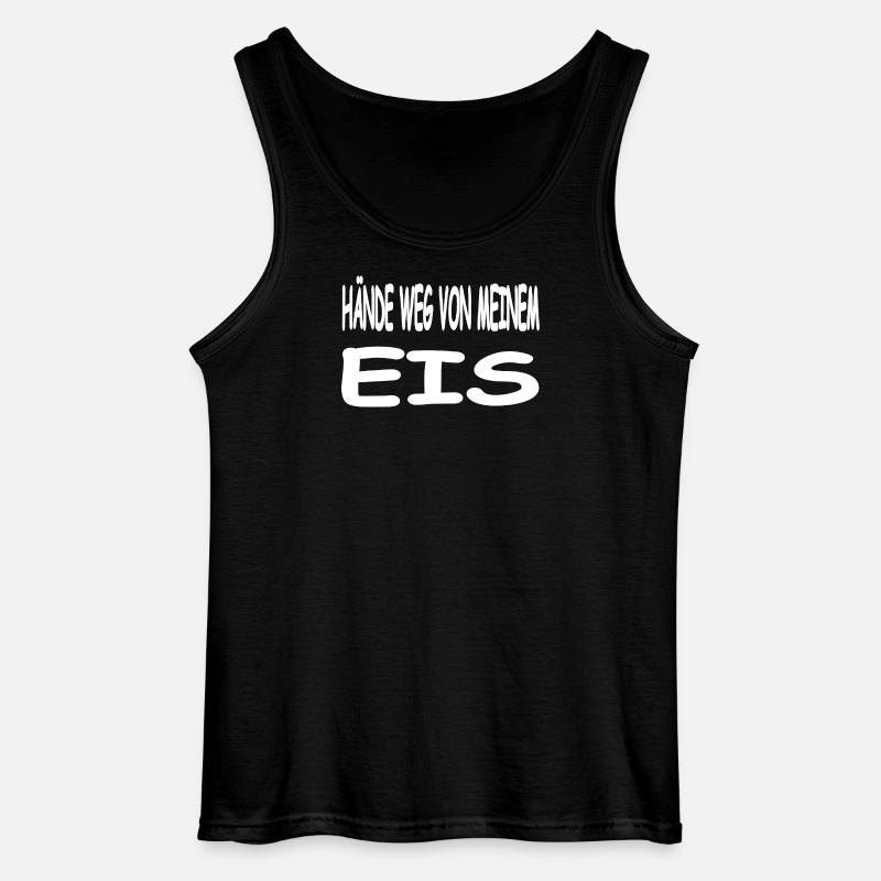Eis - Gildan Männer Tank Top - Schwarz