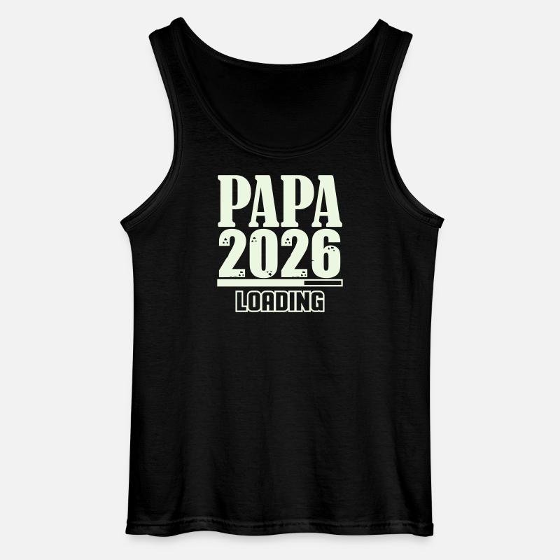 Papa 2026 Loading - Gildan Men’s Tank Top - black