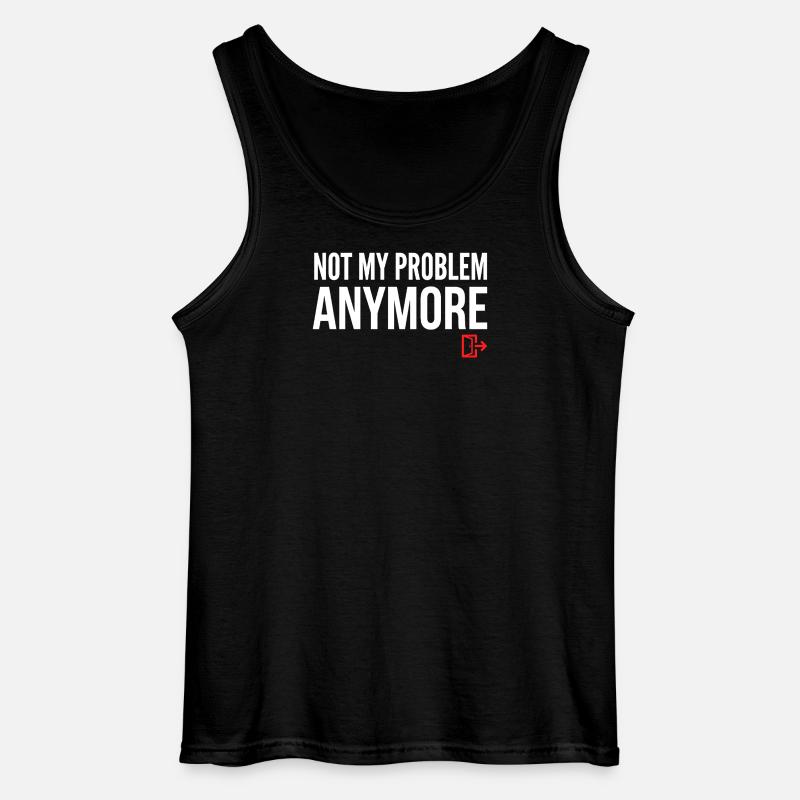 Nicht mehr mein Problem - Gildan Männer Tank Top - Schwarz
