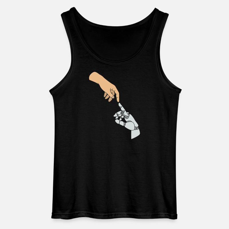 GPT Artificial Intelligence - Gildan Men’s Tank Top - black