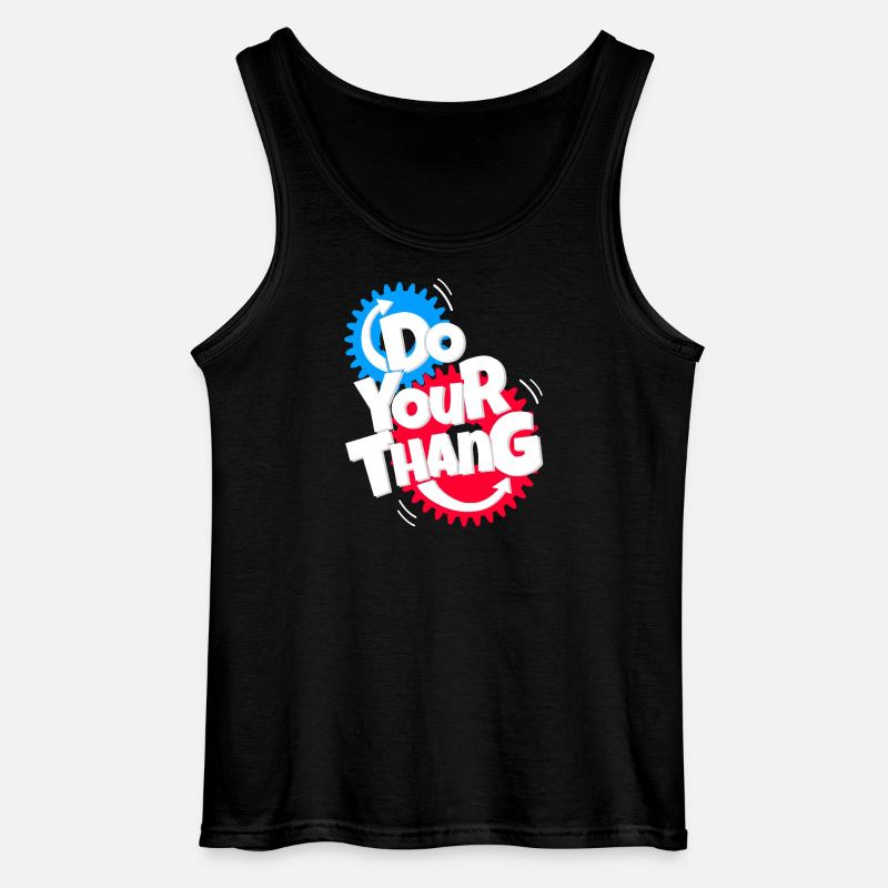 Do Your Thang - Gildan Männer Tank Top - Schwarz
