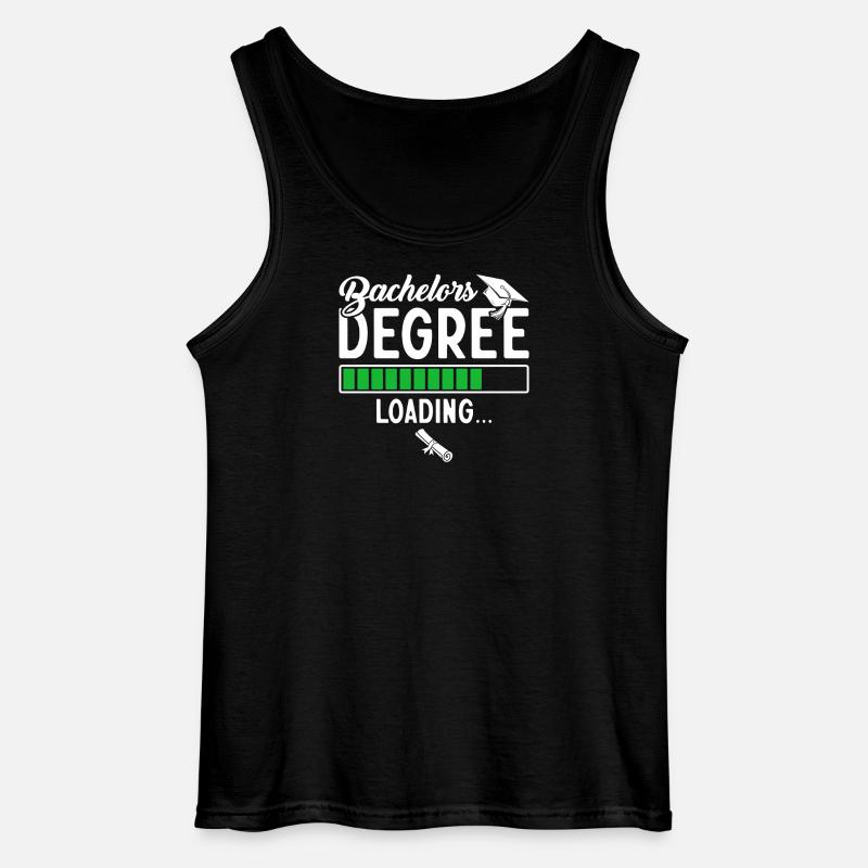 Bachelor-Abschluss-Laden - Gildan Männer Tank Top - Schwarz