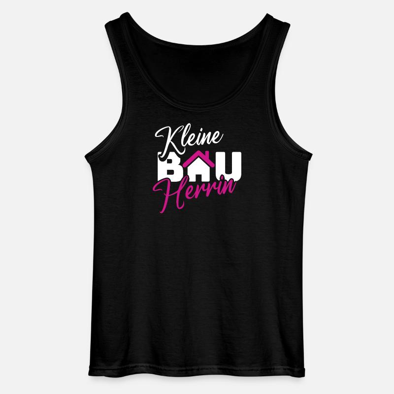 Small Builder Hausliebe Design - Gildan Men’s Tank Top - black