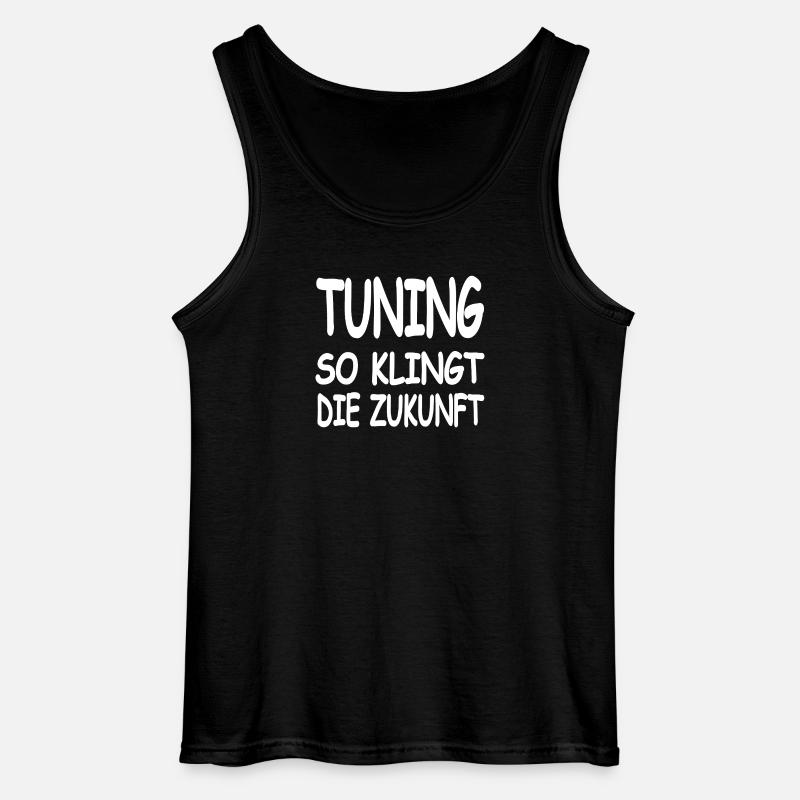 Tuning - Gildan Männer Tank Top - Schwarz