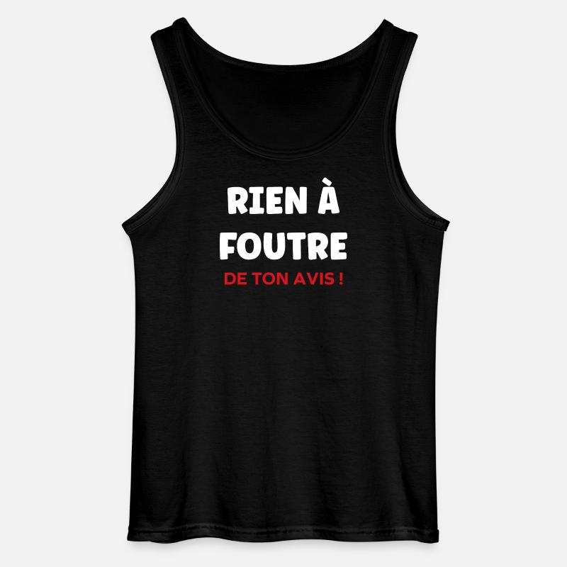 Ist mir scheißegal. - Gildan Männer Tank Top - Schwarz
