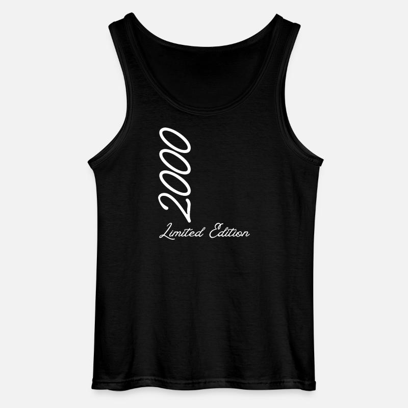 2000 Millennium Limited Edition - Gildan Männer Tank Top - Schwarz