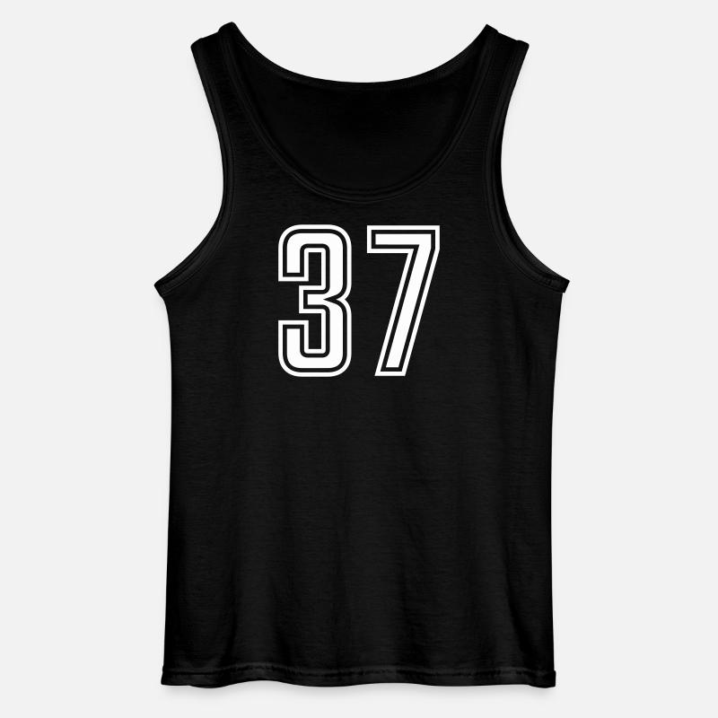 37 - Gildan Männer Tank Top - Schwarz