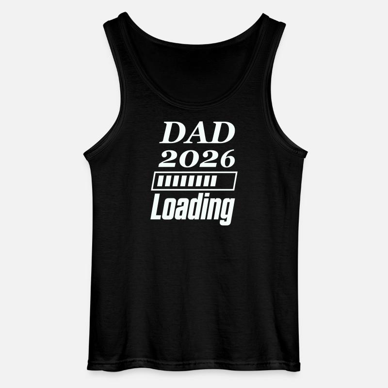 DAD 2026 Loading - Gildan Männer Tank Top - Schwarz