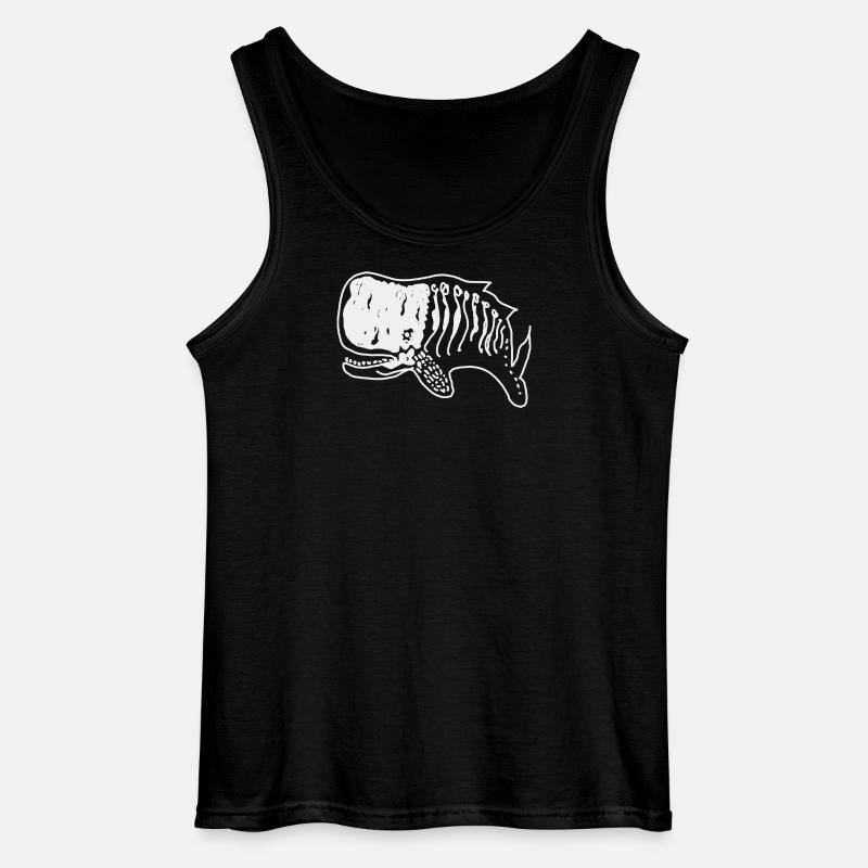 Wal  - Gildan Männer Tank Top - Schwarz