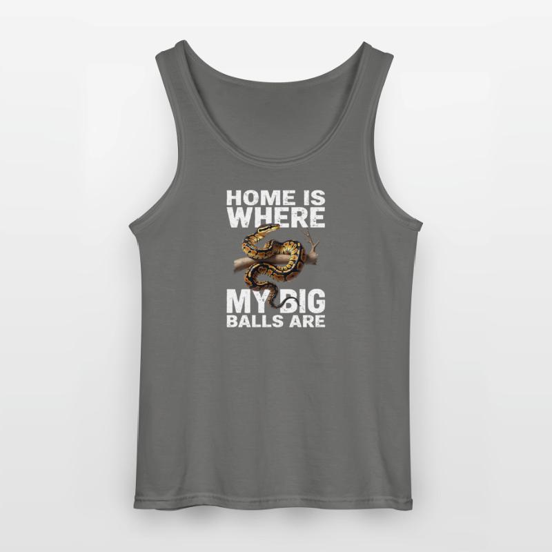 Python roi Serpents Amateurs de terrarium Python Débardeur Gildan Homme