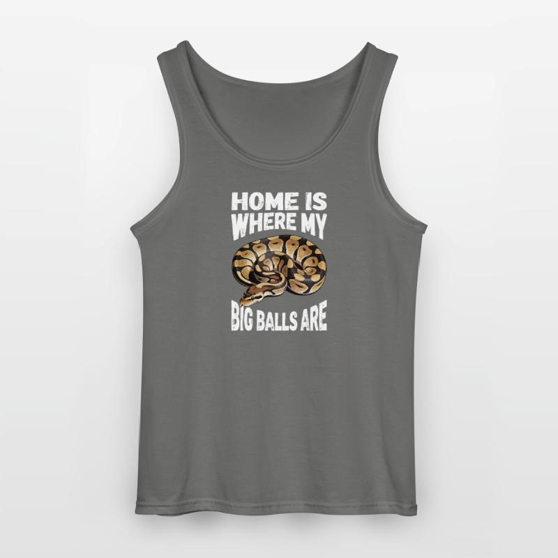 Python roi Serpents Amateurs de terrarium Python Débardeur Gildan Homme