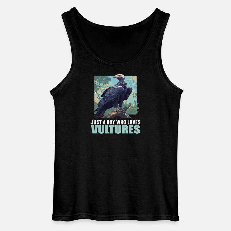 Geier - Gildan Männer Tank Top - Schwarz