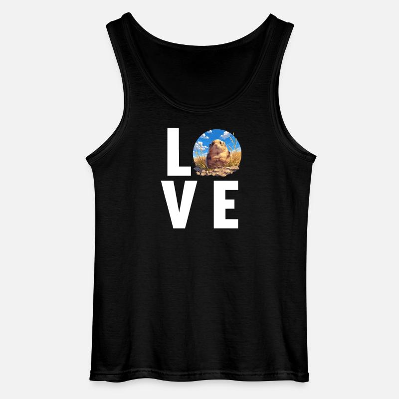 Lemminge Lemming - Gildan Männer Tank Top - Schwarz
