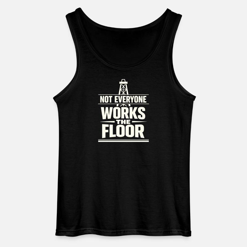 Offshore-bohrer-rig-bohrer Bohrboden Offshore - Gildan Männer Tank Top - Schwarz