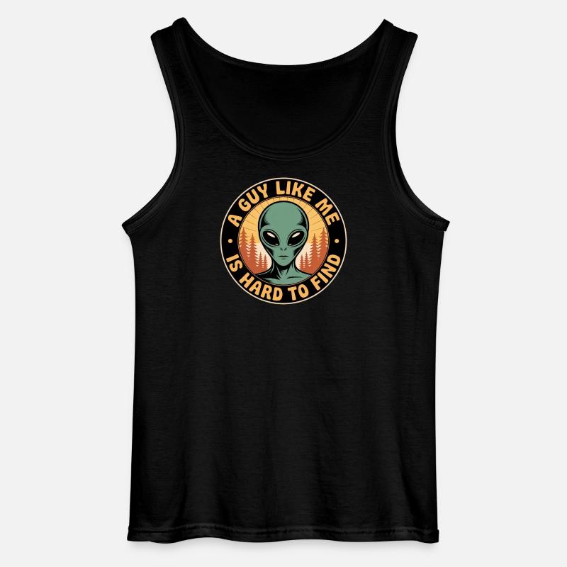A Guy Like Me Alien - Gildan Männer Tank Top - Schwarz