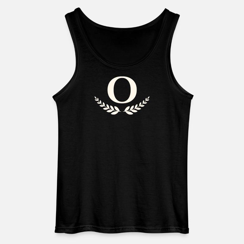 O - Gildan Männer Tank Top - Schwarz