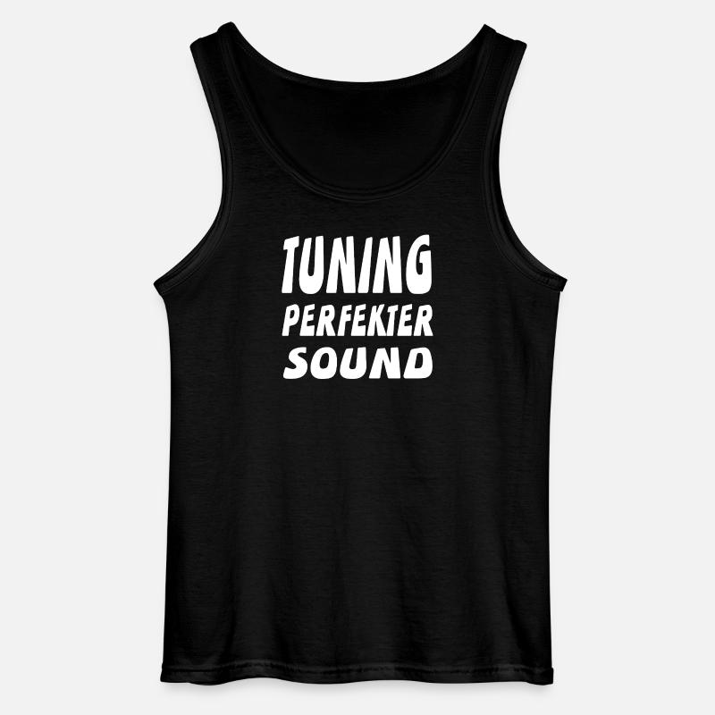 Tuning - Gildan Männer Tank Top - Schwarz