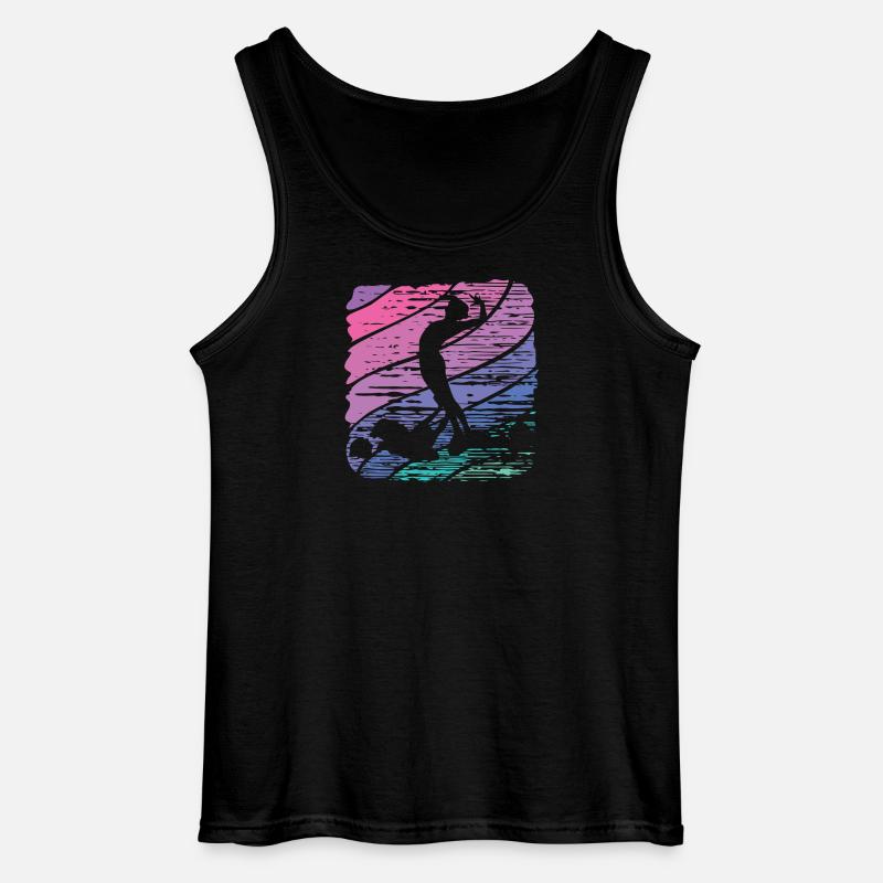 Artistic Swim Team Synchronschwimmen - Gildan Männer Tank Top - Schwarz