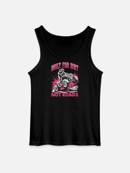 Quad ATV Femme Fille Quad Quad - Débardeur Gildan Homme - noir