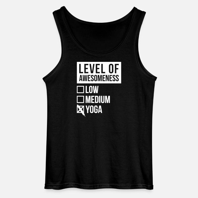 Joga - Gildan Männer Tank Top - Schwarz