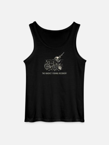 Magnetfischfang-Bergung – Kanalschätze - Gildan Männer Tank Top - Schwarz