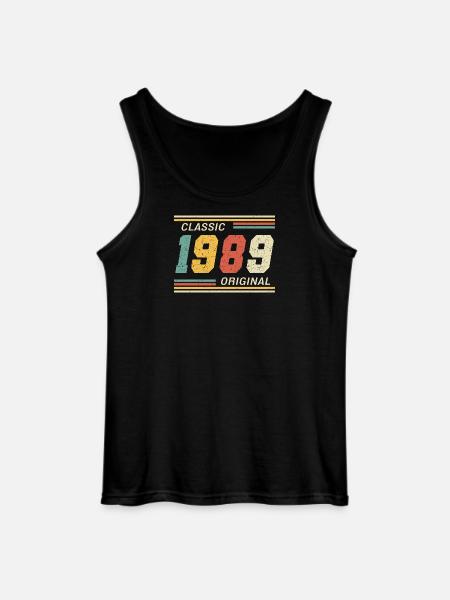 Classic 1989 original 1989 - Gildan Men’s Tank Top - black
