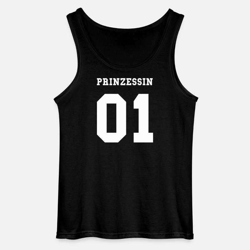 prinzessin_01- - Gildan Männer Tank Top - Schwarz
