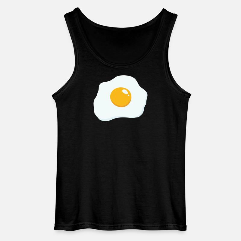 Sunny Side Up - Gildan Männer Tank Top - Schwarz