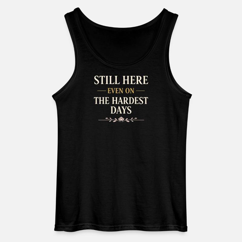 Endometriose-bewusstsein Endo Warrior - Gildan Männer Tank Top - Schwarz