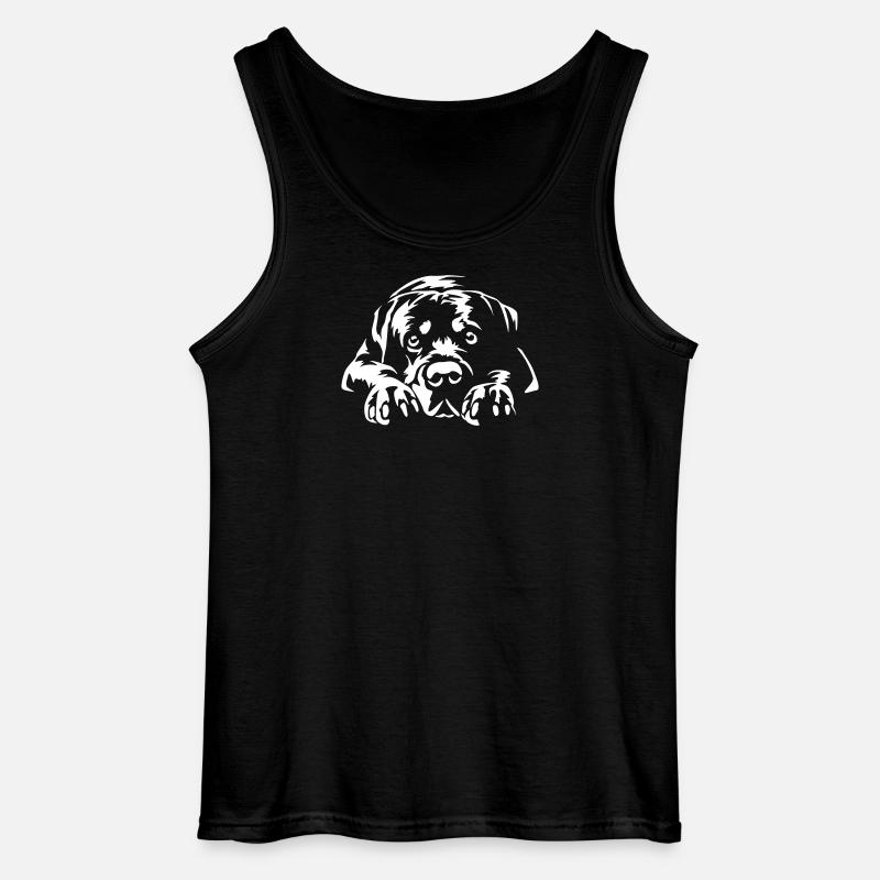 Rottweiler  "Black Edition" - Gildan Männer Tank Top - Schwarz