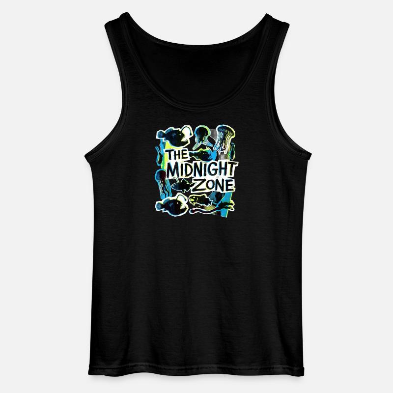 The Midnight Plastic Zone - Gildan Männer Tank Top - Schwarz